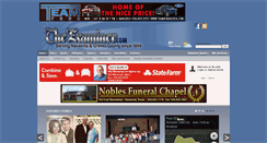 Desktop Screenshot of navasotaexaminer.com